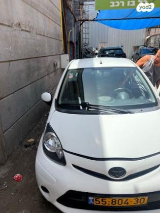 טויוטה אייגו (AYGO) Plus רובוטית 1.0 (69 כ''ס) בנזין 2014 למכירה בתל אביב יפו