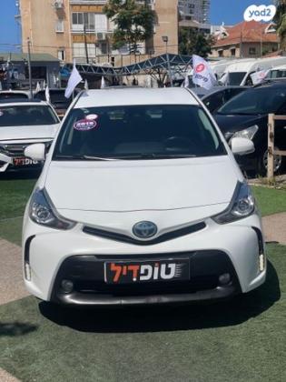 טויוטה פריוס פלוס הייבריד Regular אוט' 1.8 (99 כ"ס) בנזין 2019 למכירה בנתניה