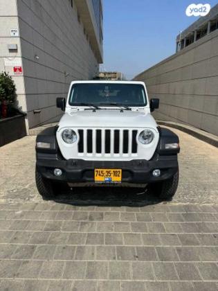 ג'יפ / Jeep רנגלר ארוך 4X4 Sport S אוט' 2.0 (270 כ''ס) בנזין 2022 למכירה בפתח תקווה