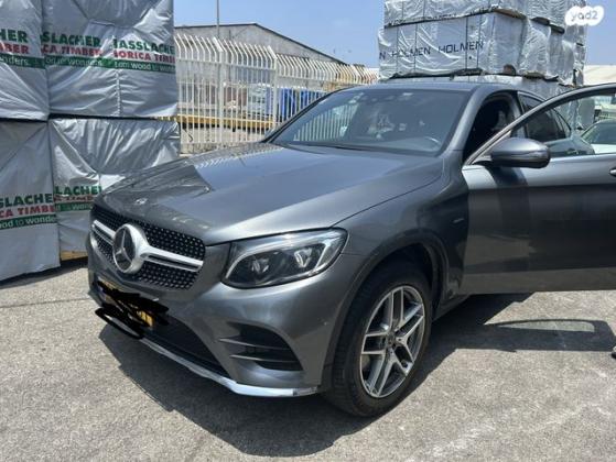 מרצדס GLC-Class קופה 4X4 GLC350E AMG קופה הייבריד אוט' 2.0 (315 כ''ס) היברידי חשמל / בנזין 2018 למכירה בתל אביב יפו