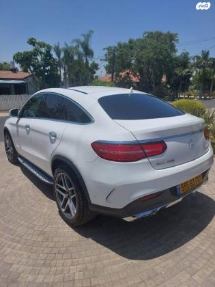 מרצדס GLE קופה 4X4 GLE400 4MATIC Coupe AMG אוט' 3.0 (333 כ''ס) בנזין 2018 למכירה בראשון לציון