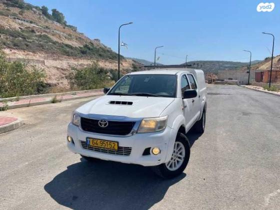 טויוטה היילקס ויגו 4X4 4X4 דאבל קבינה ידני דיזל 2.5 (144 כ''ס)[2011-2015] דיזל 2014 למכירה בירכא