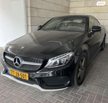 מרצדס C-Class קופה / קבריולט C200 AMG BS אוט' 2.0 (184 כ"ס) בנזין 2017 למכירה בפתח תקווה