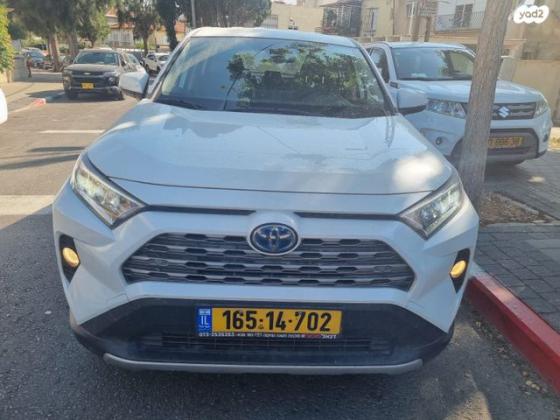 טויוטה RAV4 הייבריד E-xperience הייבריד 5 דל' אוט' 2.5 (178 כ''ס) בנזין 2020 למכירה בבת ים