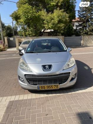 פיג'ו 207 Active אוט' 1.6 (120 כ"ס) בנזין 2012 למכירה ביהוד מונוסון