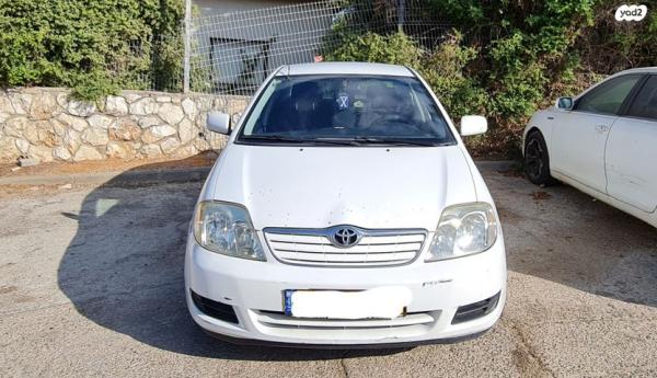 טויוטה קורולה Sun אוט' 1.6 (110 כ''ס) בנזין 2007 למכירה בכפר חב"ד