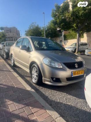 סוזוקי SX4 GLX סדאן אוט' 1.6 (107 כ''ס) בנזין 2008 למכירה בירושלים