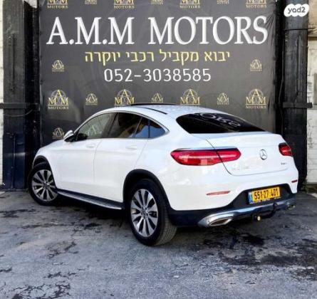 מרצדס GLC-Class קופה 4X4 GLC250 4MATIC Coupe AMG אוט' 2.0 (211 כ''ס) בנזין 2019 למכירה בראשון לציון