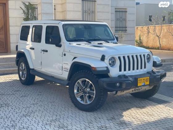 ג'יפ / Jeep רנגלר ארוך 4X4 Sahara P.T אוט' 2.0 (272 כ''ס) בנזין 2019 למכירה בבאקה אל ע'רביה