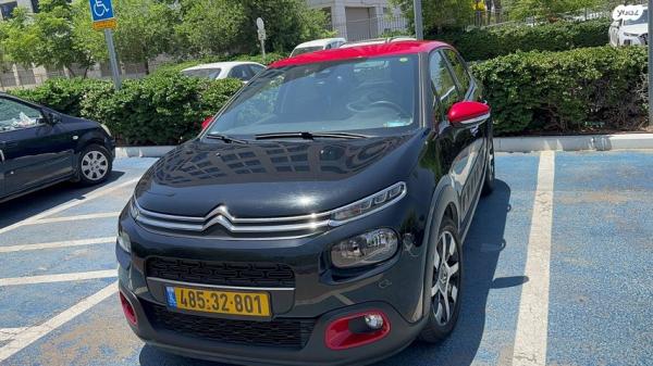 סיטרואן C3 Shine PK אוט' 1.2 (110 כ"ס) בנזין 2018 למכירה בתל אביב יפו