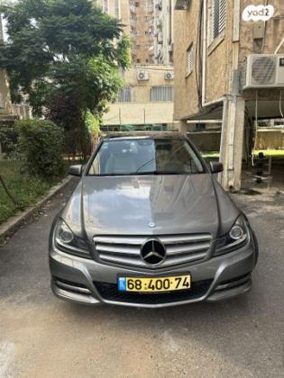 מרצדס C-Class C200 Avantgarde אוט' 1.8 (184 כ''ס) בנזין 2012 למכירה בראשון לציון