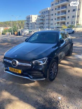 מרצדס GLC-Class קופה 4X4 GLC300E AMG Plus קופה הייב' אוט' 2.0 (333 כ"ס) היברידי חשמל / בנזין 2021 למכירה במגדל העמק