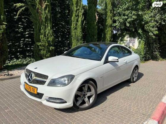 מרצדס C-Class קופה / קבריולט C180 Standard אוט' 1.8 (156 כ''ס) בנזין 2012 למכירה באבן יהודה