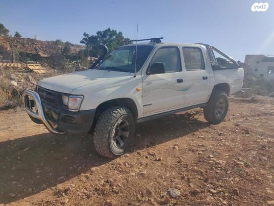 טויוטה היילקס 4X4 4X4 SR דאבל קבינה ידני דיזל 2.4 (90 כ''ס) דיזל 2001 למכירה בירושלים