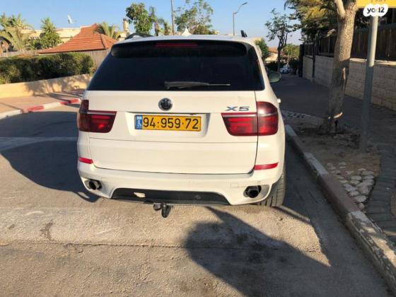 ב.מ.וו X5 4X4 SD אוט' דיזל 7 מק' 3.0 (286 כ''ס) דיזל 2010 למכירה בדימונה