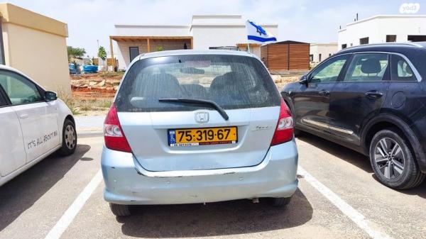 הונדה ג'אז LS אוט' 1.3 (83 כ''ס) בנזין 2008 למכירה בכרמים