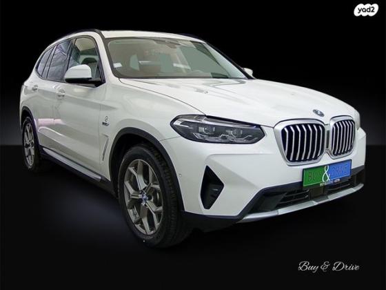 ב.מ.וו X3 4X4 XDRIVE 30E Executive SEאוט' 2.0 (184 כ''ס) היברידי חשמל / בנזין 2023 למכירה ב