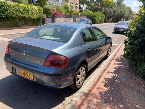 פיג'ו 407 SR אוט' 2.0 (143 כ''ס) בנזין 2007 למכירה ביהוד מונוסון