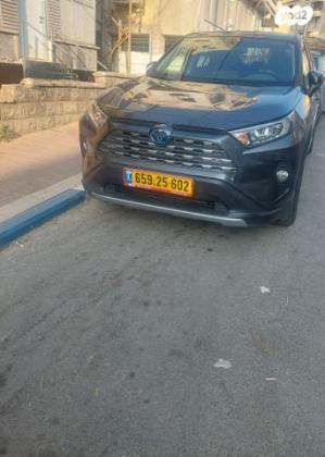 טויוטה RAV4 הייבריד E-xperience הייבריד 5 דל' אוט' 2.5 (178 כ''ס) בנזין 2021 למכירה בבני ברק