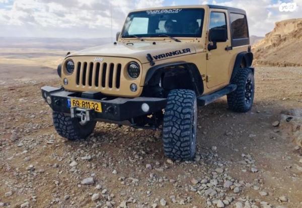 ג'יפ / Jeep רנגלר קצר 4X4 Sport אוט' 3.6 (280 כ''ס) בנזין 2014 למכירה בנהלל