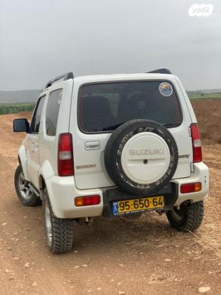 סוזוקי ג'ימני 4X4 JLX אוט' 1.3 (85 כ''ס) בנזין 2008 למכירה במודיעין מכבים רעות