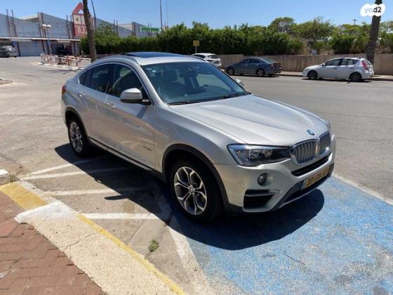 ב.מ.וו X4 4X4 XDRIVE20I Sport אוט' 2.0 (184 כ''ס) בנזין 2017 למכירה באשדוד