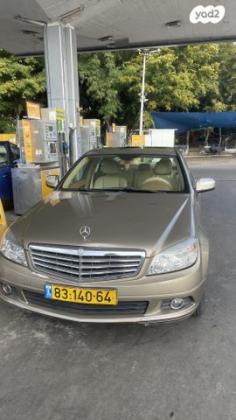 מרצדס C-Class C200K Luxury אוט' 1.8 (184 כ''ס) בנזין 2008 למכירה בגבעתיים