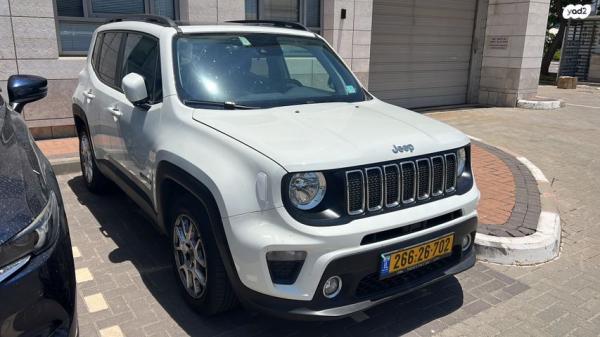 ג'יפ / Jeep רנגייד Latitude אוט' 1.3 (150 כ''ס) בנזין 2020 למכירה בגדרה