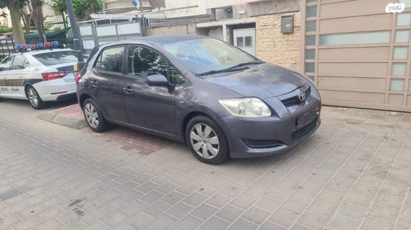 טויוטה אוריס Terra Plus רובוטית 1.6 (124 כ"ס) בנזין 2008 למכירה באשקלון