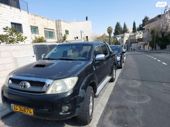 טויוטה היילקס ויגו 4X4 4X4 דאבל קבינה אוט' דיזל 3.0 (171 כ''ס) דיזל 2011 למכירה בירושלים