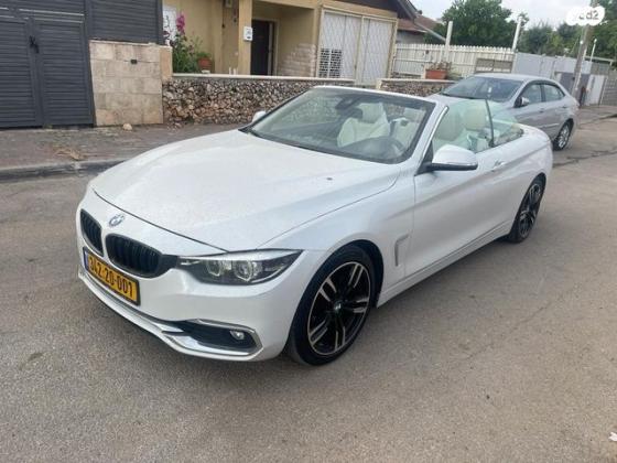 ב.מ.וו סדרה 4 420I Luxury קבריולט אוט' 2.0 (184 כ"ס) בנזין 2019 למכירה בכפר סבא