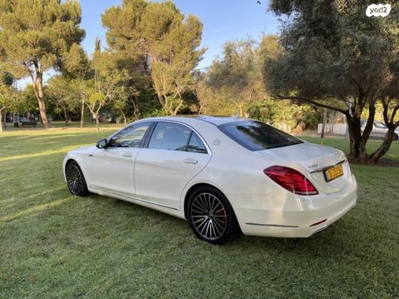 מרצדס S-Class S500 Long Vision אוט' 4.7 (455 כ''ס) בנזין 2015 למכירה בסביון