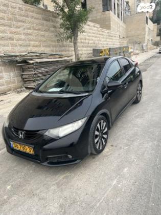 הונדה סיוויק האצ'בק החדשה Sport Design אוט' 1.8 (142 כ''ס) בנזין 2014 למכירה בירושלים