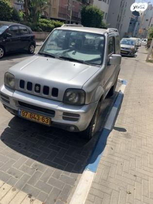 סוזוקי ג'ימני 4X4 JLX-L אוט' 1.3 (85 כ''ס) בנזין 2008 למכירה בגבעתיים