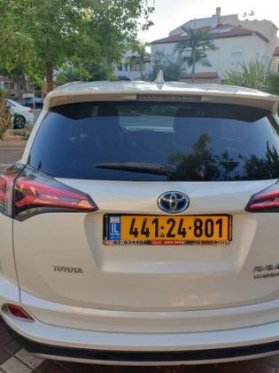 טויוטה RAV4 הייבריד Limited הייבריד אוט' 2.5 (155 כ"ס) בנזין 2018 למכירה באור יהודה