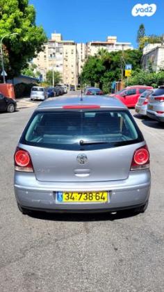 פולקסווגן פולו Comfortline אוט' 1.4 (80 כ''ס) בנזין 2008 למכירה ברמת גן