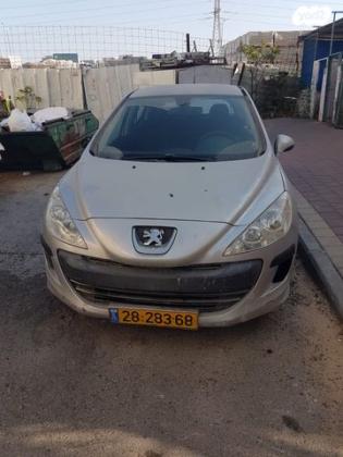 פיג'ו 308 Comfort Plus אוט' 1.6 (120 כ"ס) בנזין 2009 למכירה בחריש