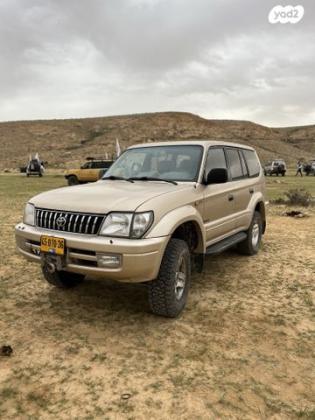 טויוטה לנד קרוזר פרדו ארוך 4X4 Luxury אוט' דיזל 8 מק' 3.0 (163 כ''ס) דיזל 2002 למכירה בניל"י