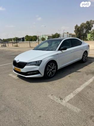 סקודה סופרב (2019 ואילך) 4X4 Sportline אוט' 2.0 (280 כ''ס) בנזין 2023 למכירה בבאר שבע