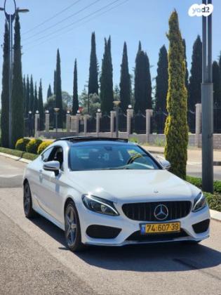 מרצדס C-Class קופה / קבריולט C300 AMG אוט' 2.0 (245 כ"ס) בנזין 2017 למכירה בכאבול