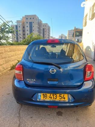 ניסאן מיקרה Visia אוט' 1.2 (80 כ''ס) בנזין 2013 למכירה בירושלים