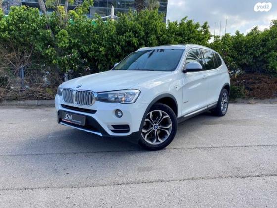 ב.מ.וו X3 4X4 XDRIVE20D X-Line אוט' דיזל 2.0 (190 כ''ס) דיזל 2016 למכירה באשדוד