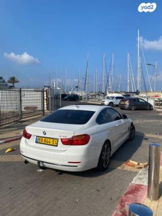 ב.מ.וו סדרה 4 420I Luxury קופה אוט' 2.0 (184 כ"ס) בנזין 2015 למכירה בכפר יאסיף