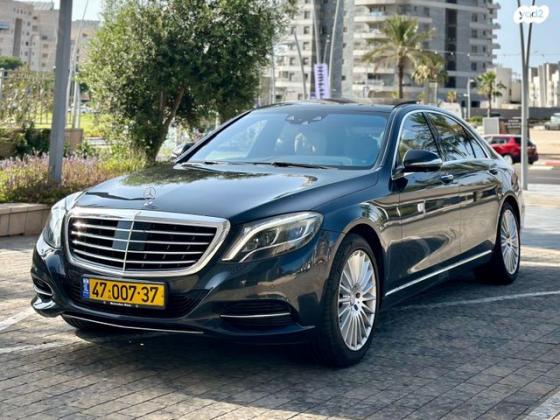 מרצדס S-Class S500 Long Vision אוט' 4.7 (455 כ''ס) בנזין 2016 למכירה באשדוד