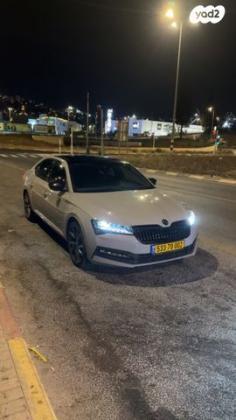 סקודה סופרב (2019 ואילך) Sportline אוט' 2.0 (190 כ''ס) בנזין 2021 למכירה בריינה