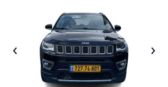 ג'יפ / Jeep קומפאס 4X4 Limited אוט' 1.4 (170 כ''ס) בנזין 2019 למכירה בתל אביב יפו