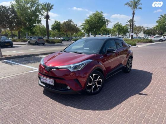 טויוטה C-HR Style P הייבריד אוט' 1.8 (98 כ''ס) בנזין 2019 למכירה בחולון