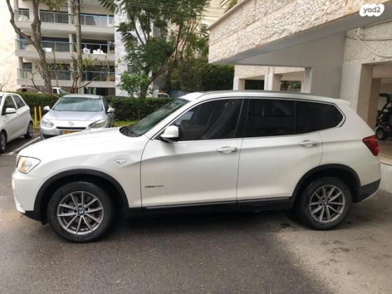 ב.מ.וו X3 4X4 XDRIVE20D Business אוט' דיזל 2.0 (184 כ''ס) דיזל 2012 למכירה בקרית אתא