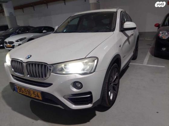 ב.מ.וו X4 4X4 XDRIVE28I Sport אוט' 2.0 (245 כ''ס) בנזין 2016 למכירה באשדוד