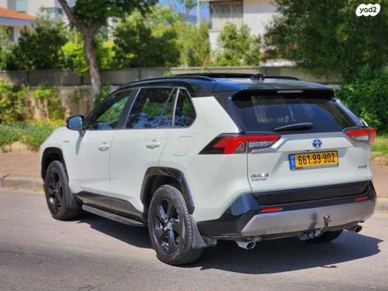 טויוטה RAV4 הייבריד E-motion Sky הייבריד אוט' 2.5 (178 כ''ס) בנזין 2021 למכירה בנתניה